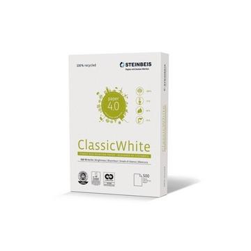 STEINBEIS Papier Classic White A3 88080026 80g, recycling 500 Blatt