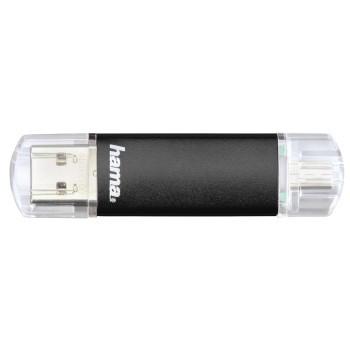 hama  Hama Laeta Twin, 16GB unità flash USB USB Type-A / Micro-USB 3.2 Gen 1 (3.1 Gen 1) Nero 