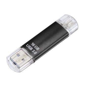 hama  FlashPen Laeta Twin - 16GB USB 3.0 40MB/s 