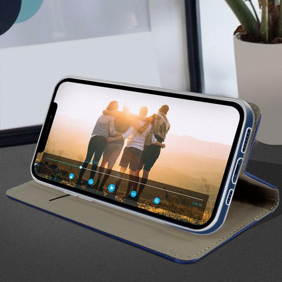 Avizar  Etui iPhone 12 Mini Clapet Bleu 