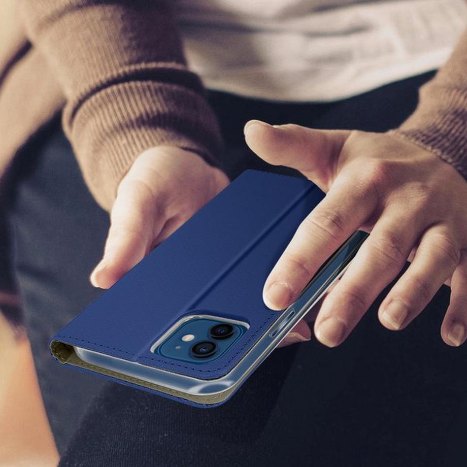 Avizar  Etui iPhone 12 Mini Clapet Bleu 