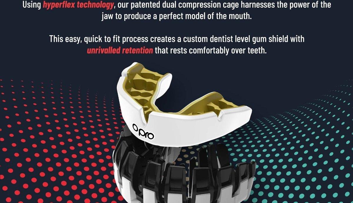 OPRO  OPRO Instant Custom Jaws - Black/White/White 