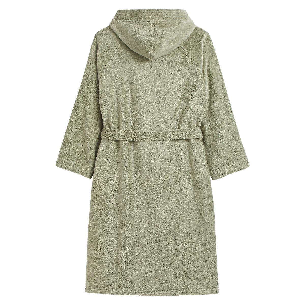 La Redoute Intérieurs Peignoir capuche éponge bouclette 450 gm2  