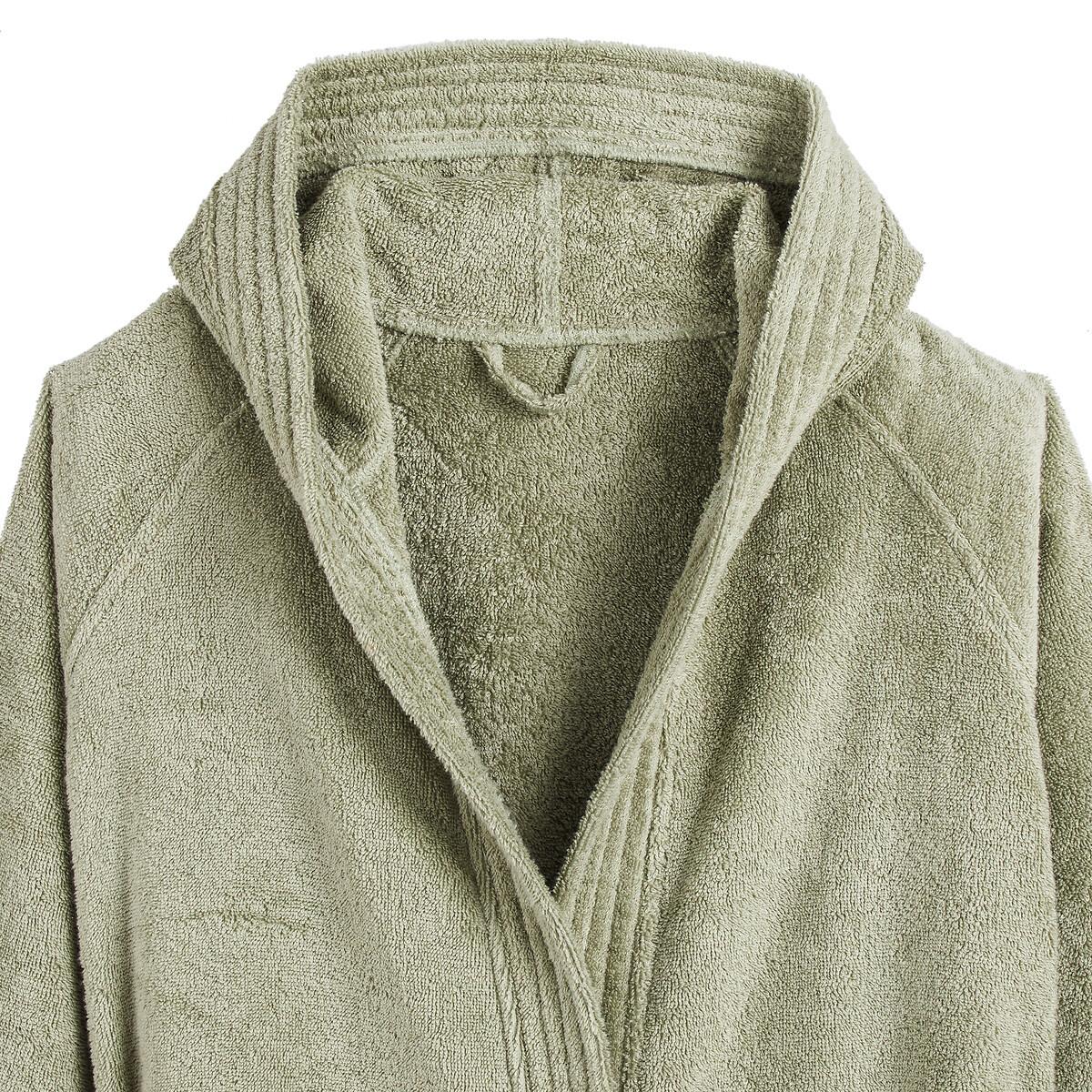 La Redoute Intérieurs Peignoir capuche éponge bouclette 450 gm2  