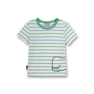 Sanetta Fiftyseven  Baby Jungen T-Shirt Ringel Little Whale 