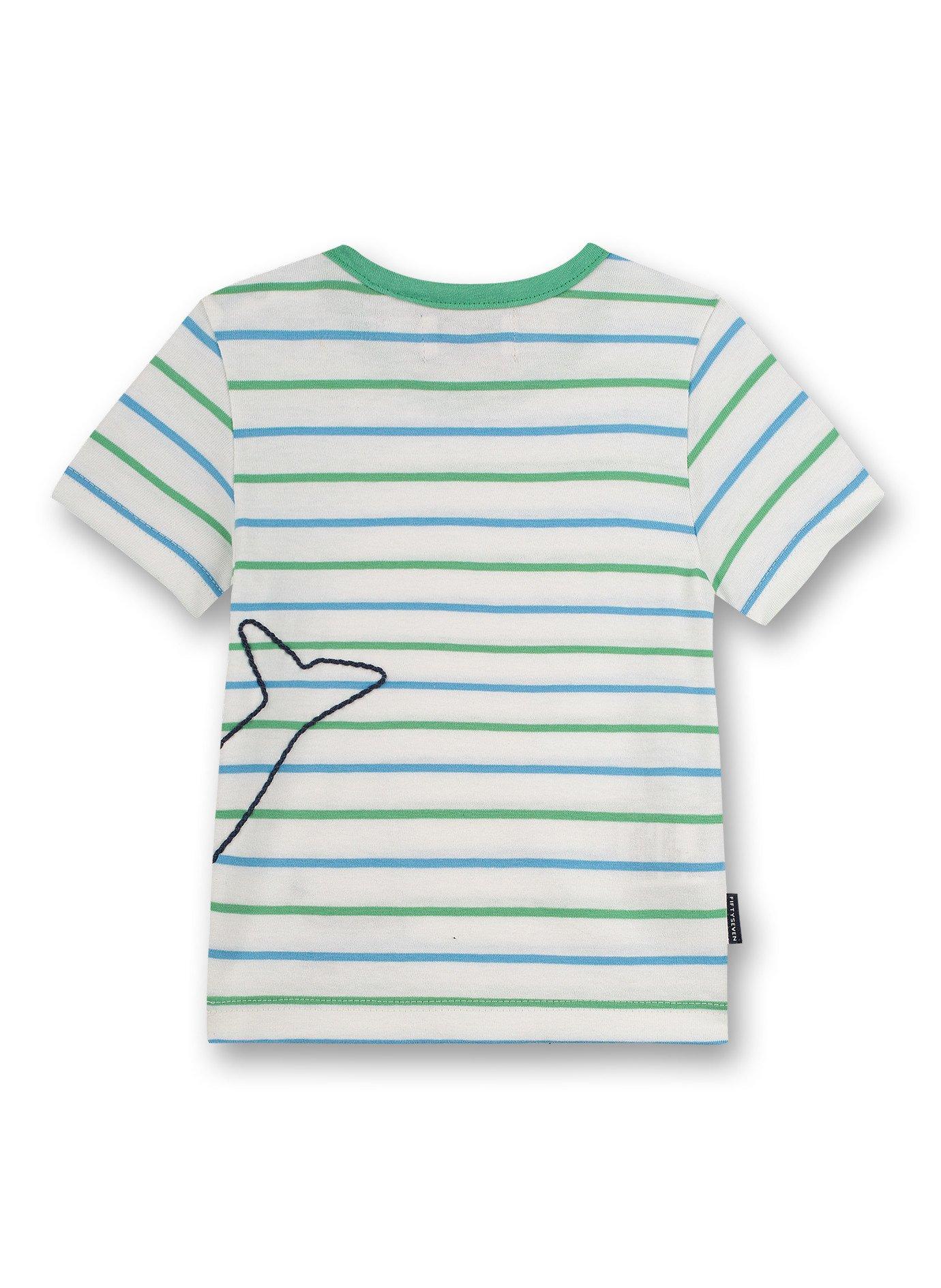 Sanetta Fiftyseven  Baby Jungen T-Shirt Ringel Little Whale 