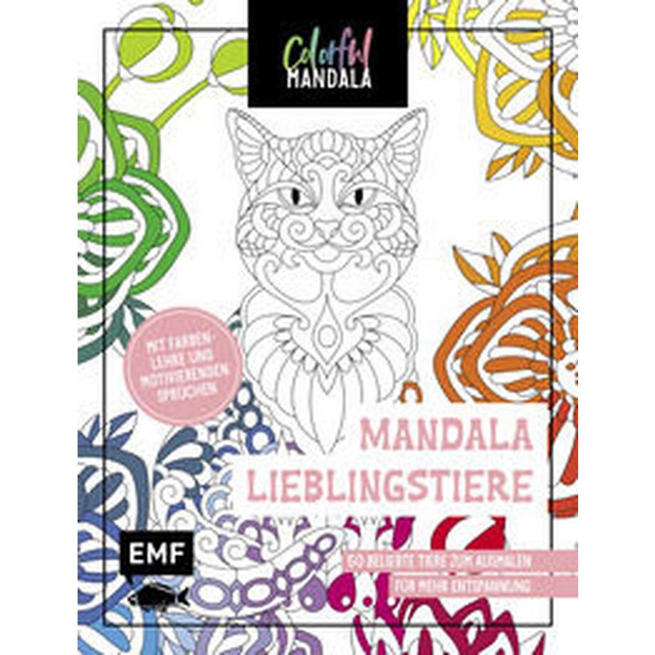 EMF Edition Michael Fischer  Colorful Mandala - Mandala - Lieblingstiere 