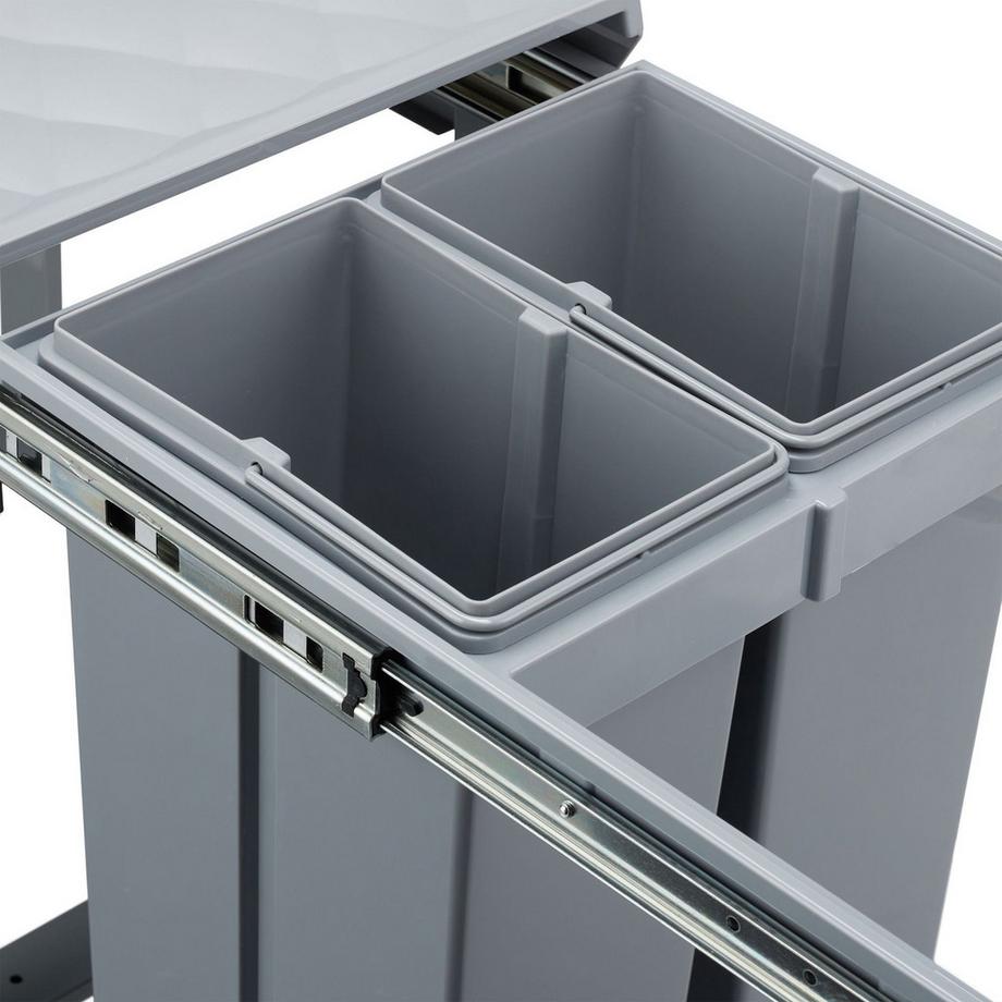 Northix Raccolta differenziata con 3 contenitori per rifiuti  