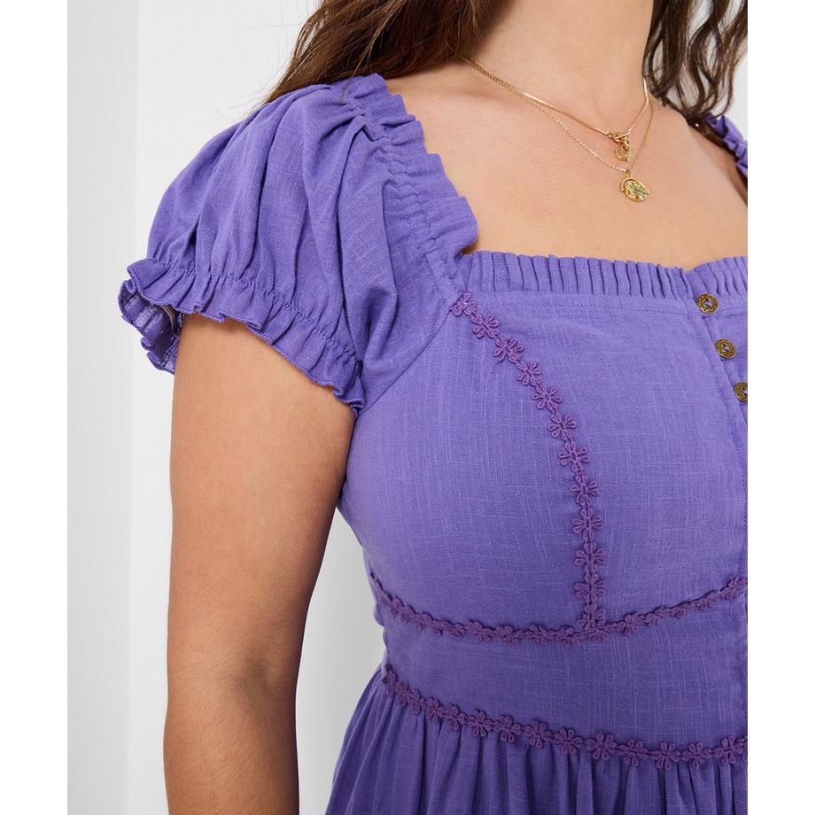 Joe Browns Fliessendes Kleid mit herzförmigem Ausschnitt  