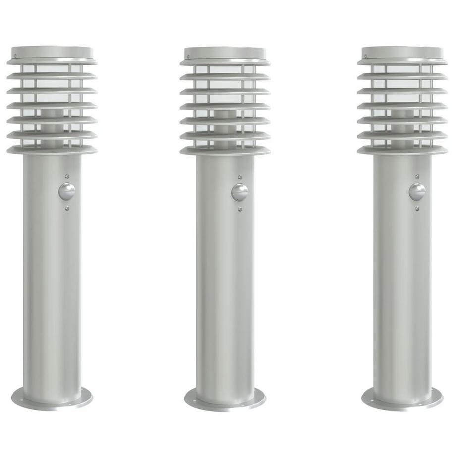 VidaXL Stehleuchte außen edelstahl  