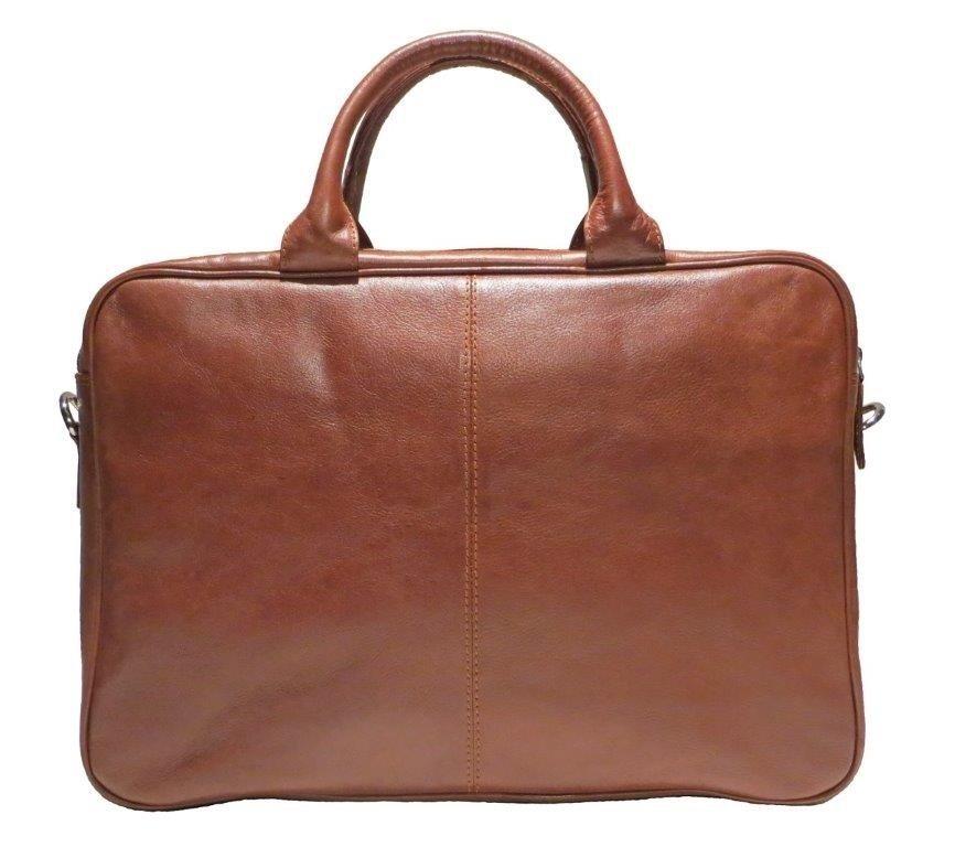 Dermata Lederwaren Sacoche Ordinateur Portable Cuir Pleine Fleur  