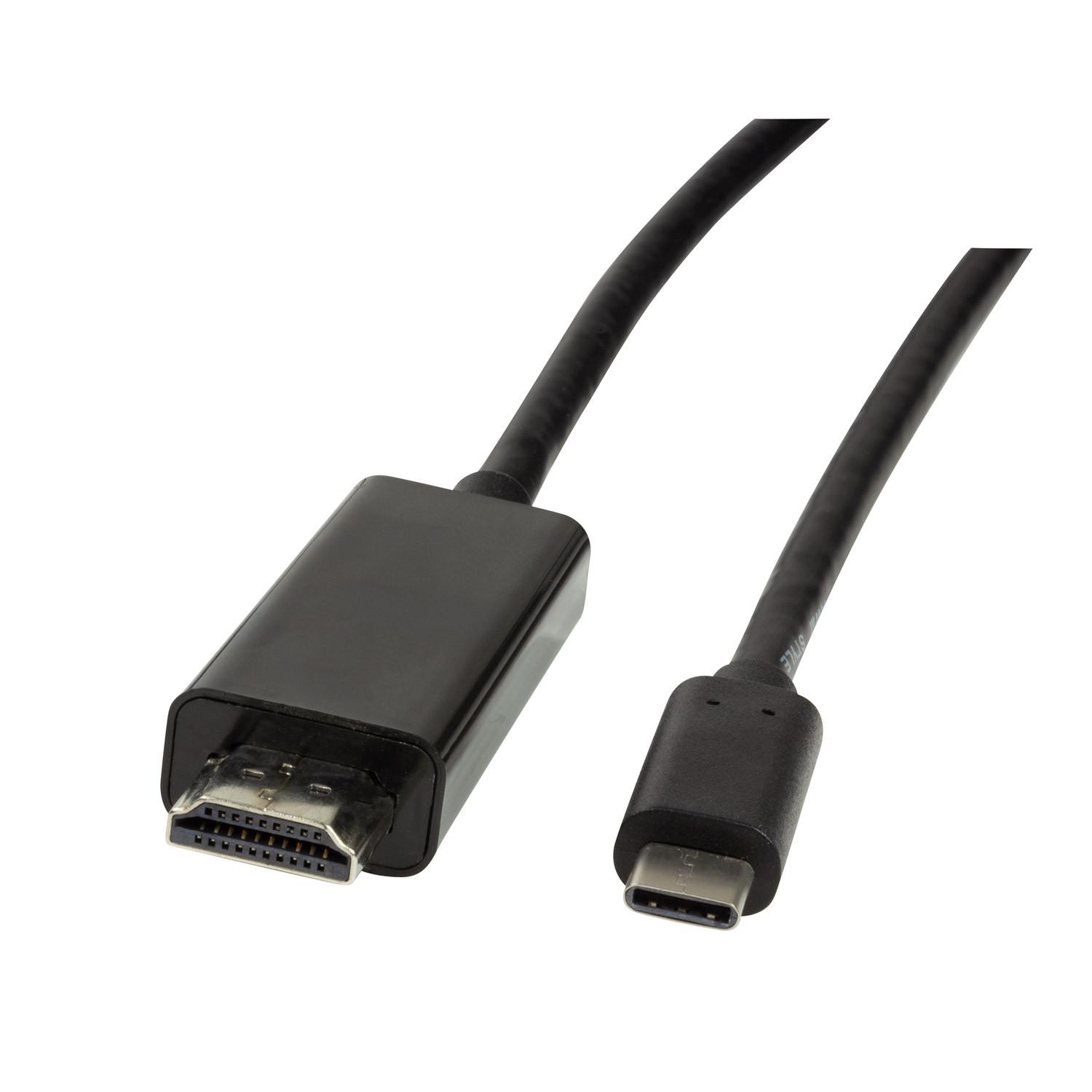 LogiLink  USB-C -> HDMI 2.0 4K 1,8 m 