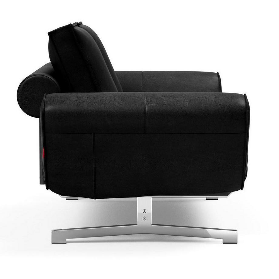 Innovation Living Daybed Ghia Chrome - Faunal Black  