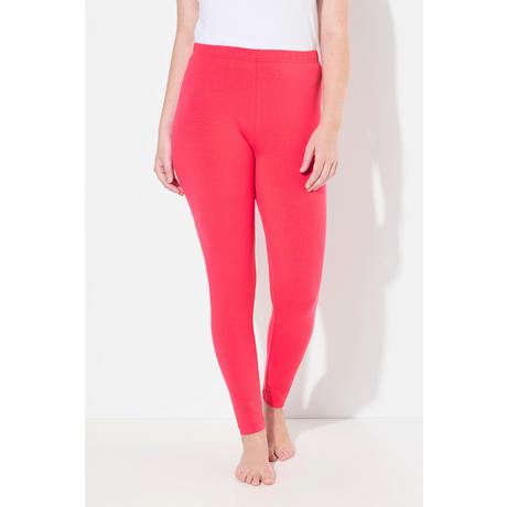 Ulla Popken  Leggings di cotone con cintura completamente elastica 