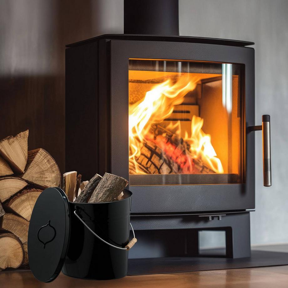 Northix Posacenere con coperchio 12 litri  