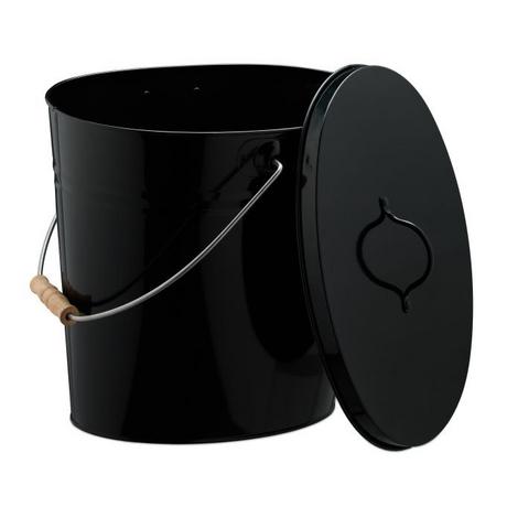 Northix Aschenbecher mit Deckel 12 Liter  