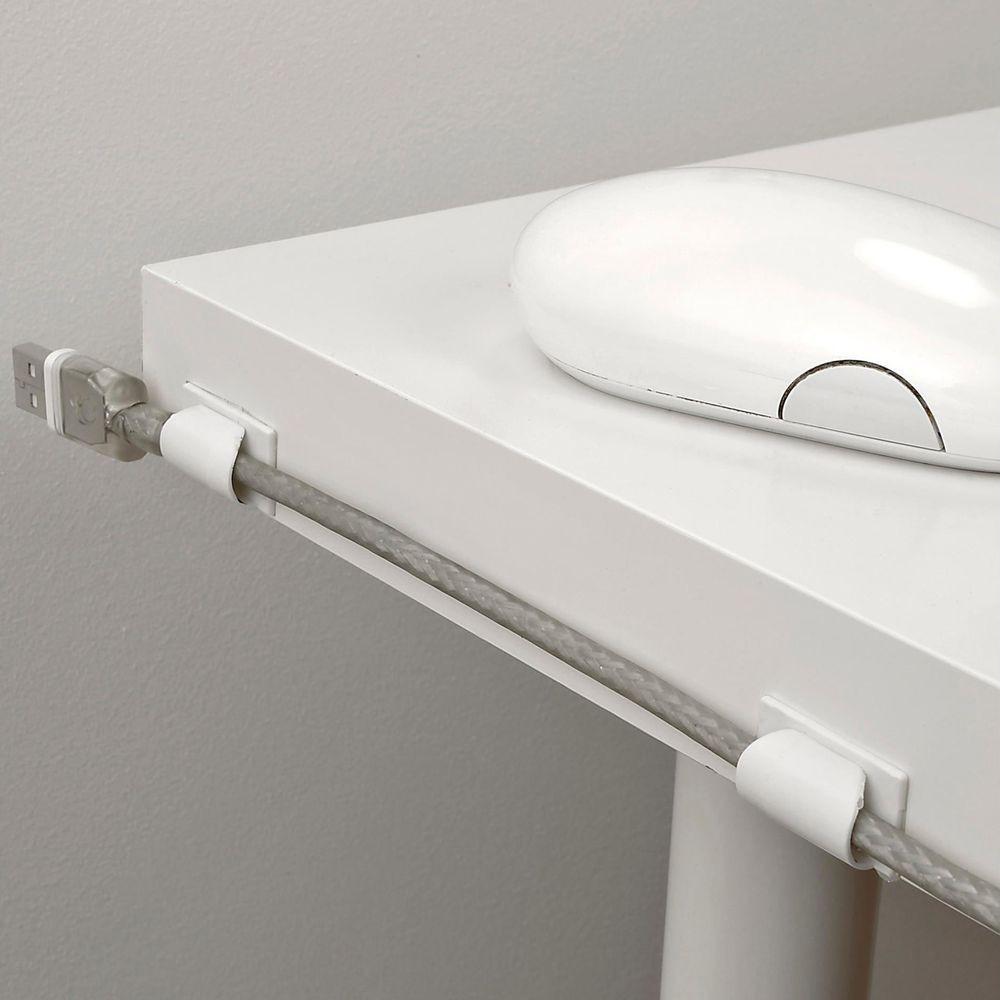 D-Line  D-LINE Serre-câbles 6x Blanc 