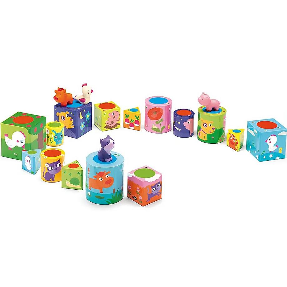 Djeco  Spiele Ludanimo 3-in-1 (mult) 