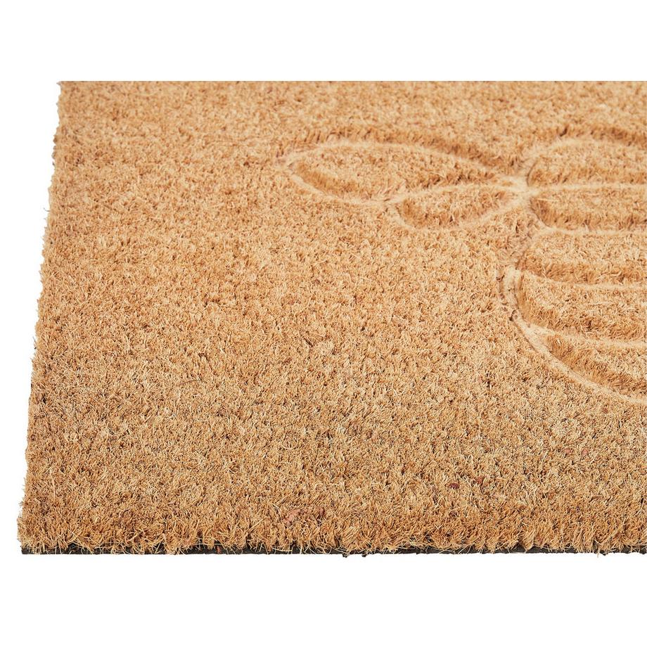 Beliani Tappetino da Ingresso en Fibra di Cocco  CAVITE  