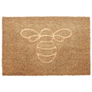Beliani Tappetino da Ingresso en Fibra di Cocco Moderno CAVITE  