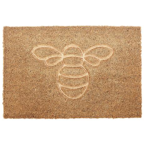 Beliani Tappetino da Ingresso en Fibra di Cocco Moderno CAVITE  