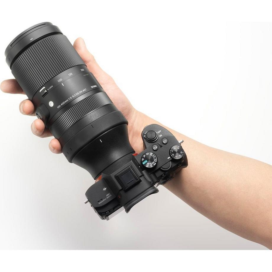 SIGMA  Zoomobjektiv 100-400mm f / 5.0-6.3 DG OS Sony-E 