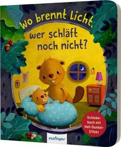 Wo brennt Licht, wer schläft noch nicht? Kiel, Anja; Rachner, Marina (Illustrationen) Gebundene Ausgabe 