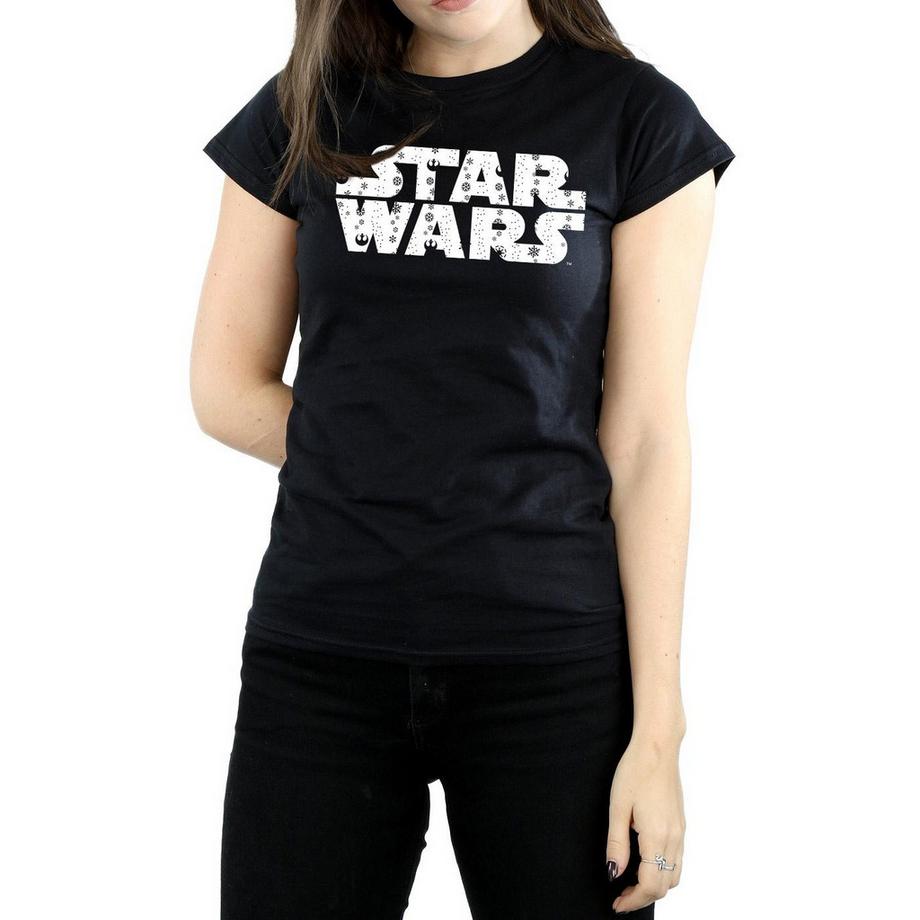 STAR WARS Star Wars Christmas Logo T-Shirt  