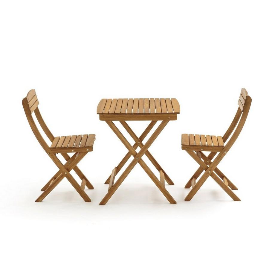 La Redoute Intérieurs Set de jardin pliant Garden 3 pièces  