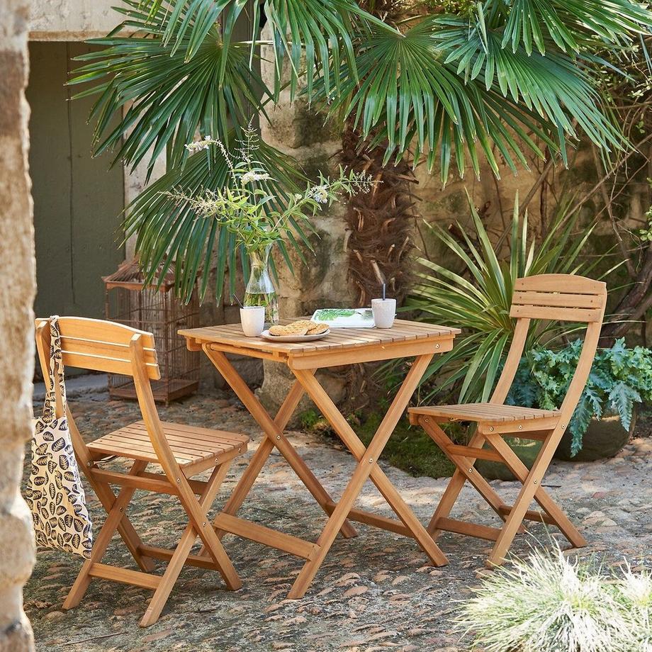 La Redoute Intérieurs Set de jardin pliant Garden 3 pièces  