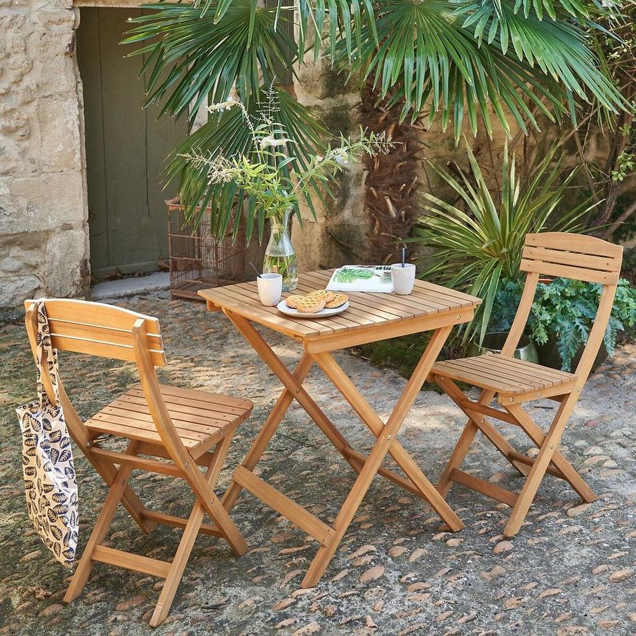 La Redoute Intérieurs Set de jardin pliant Garden 3 pièces  