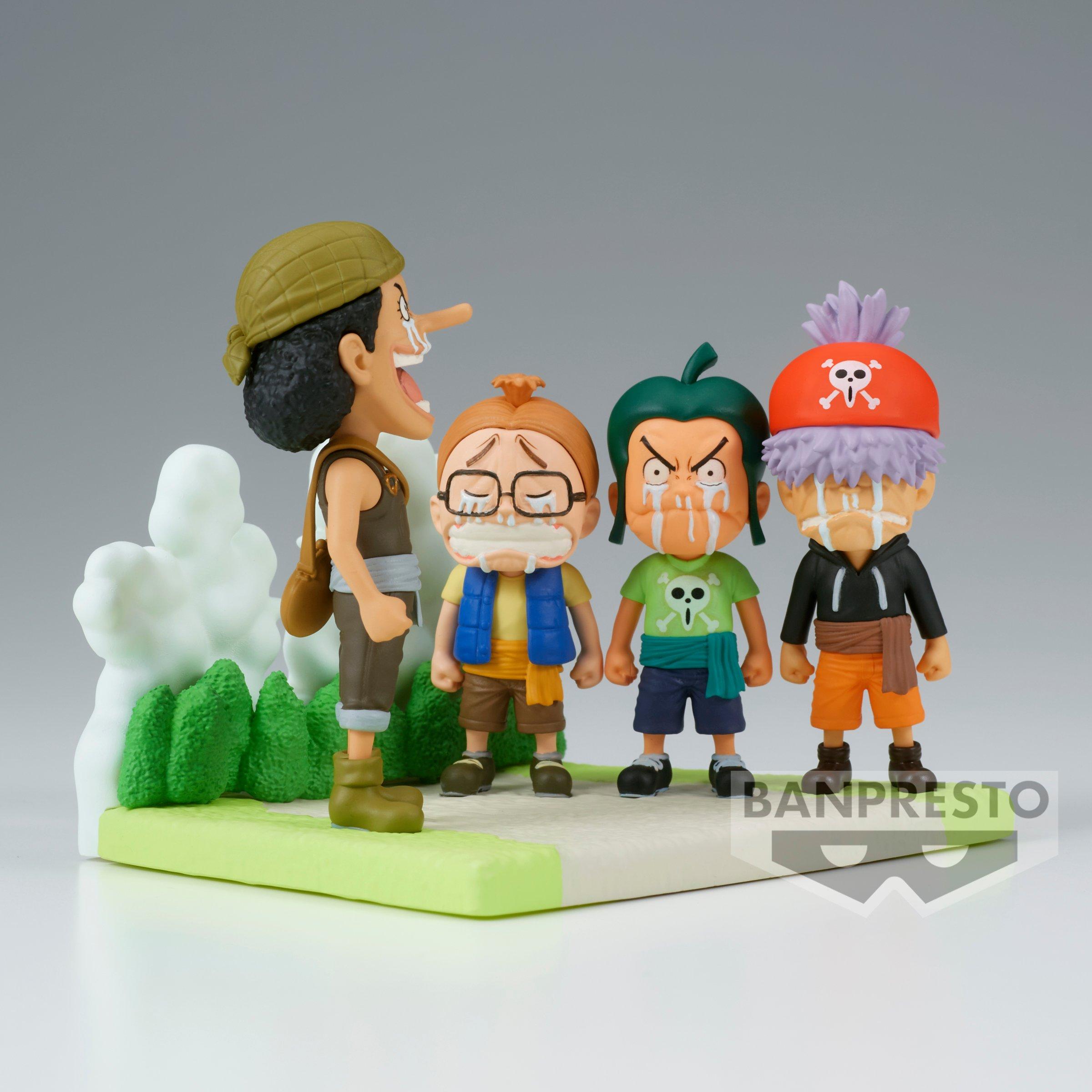 Banpresto  One Piece WCF Log Stories Usopp Pirates 7cm 