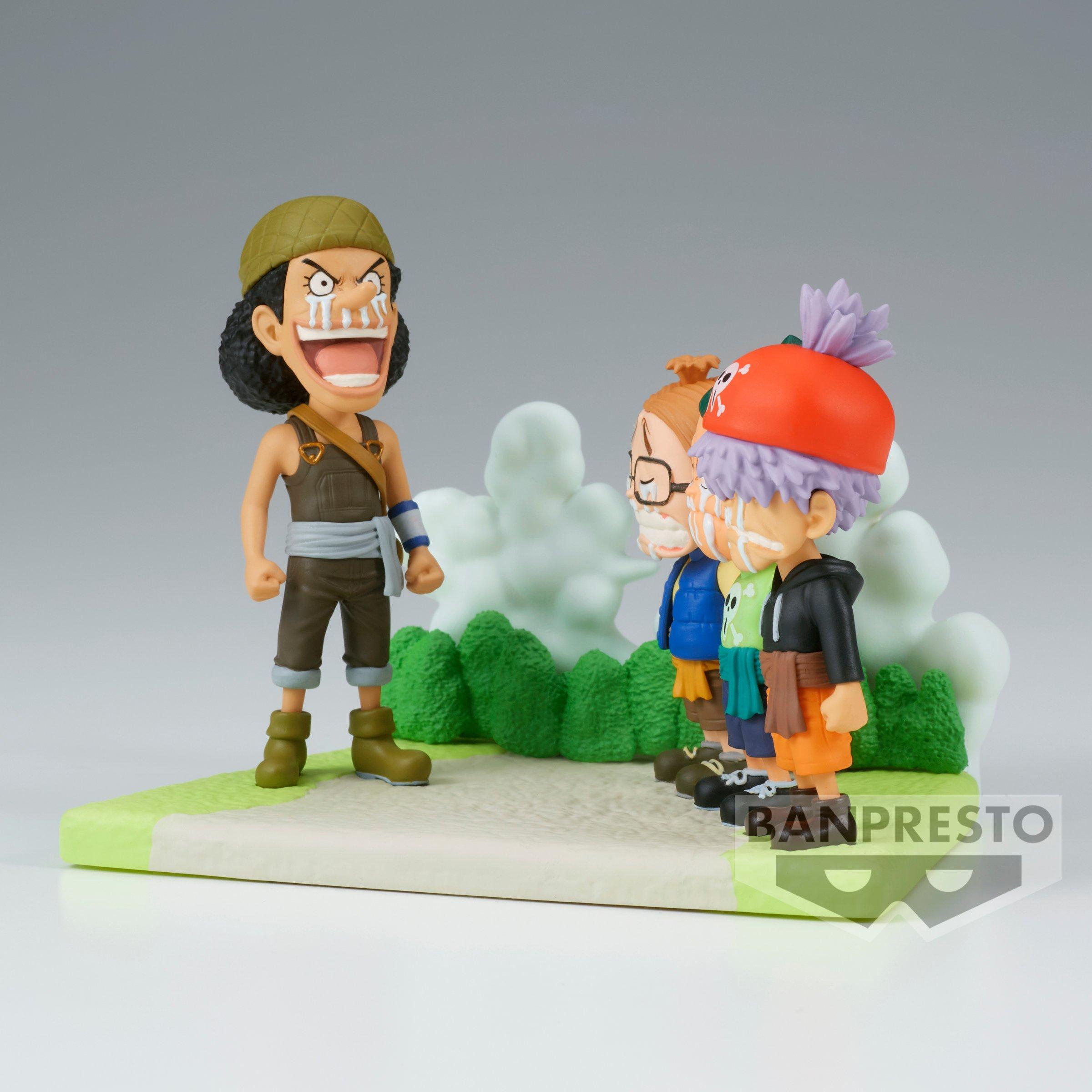 Banpresto  One Piece WCF Log Stories Usopp Pirates 7cm 