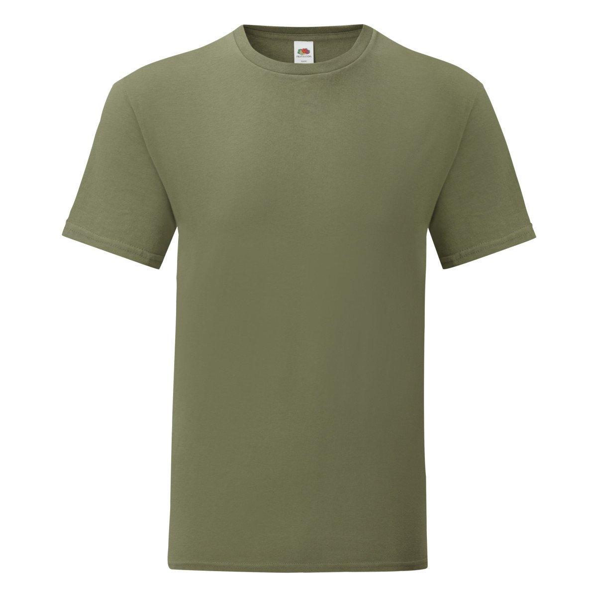 Image of Iconic T-shirt (packung Mit 5) Herren Olivegrün XL