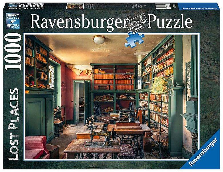 Image of Puzzle Mysterious castle library (1000Teile)