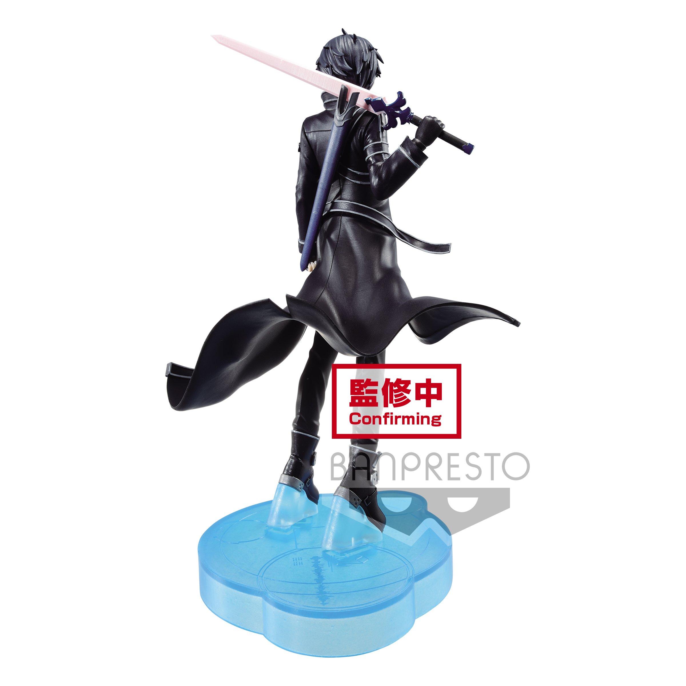 Banpresto  Sword Art Online Alicization War of Underworld figura di Kirito 17cm 