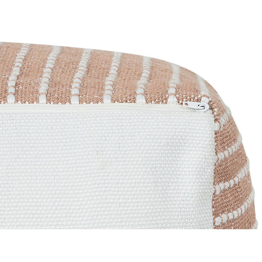 Beliani Pouf en Tissu Boho ZAHRI  