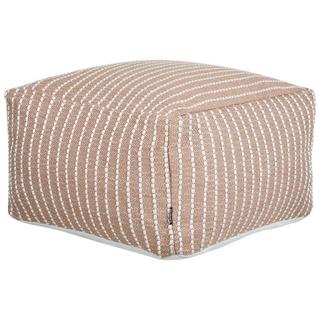 Beliani Pouf en Polyester Boho ZAHRI  