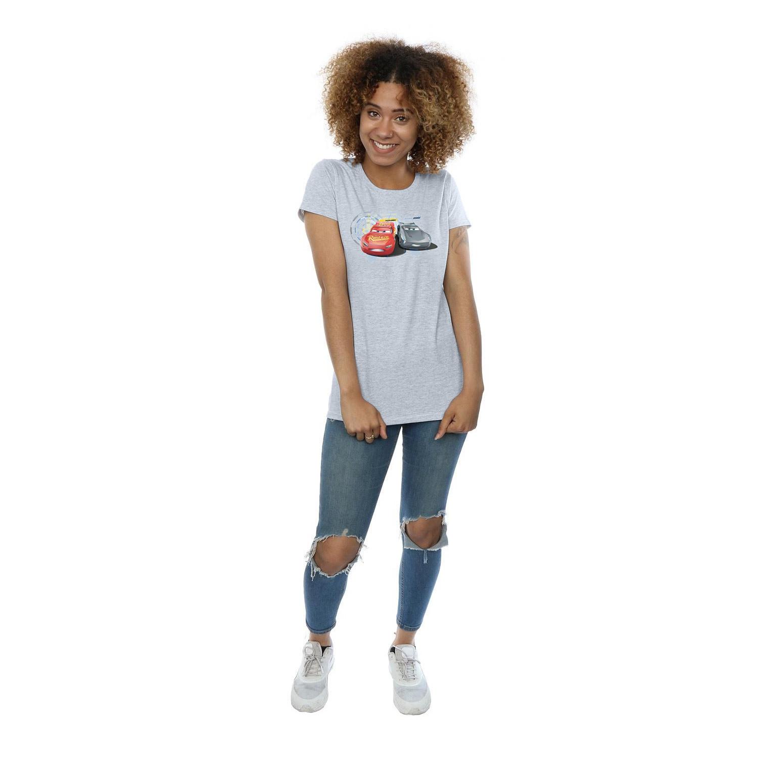 Disney  Cars Lightning Vs Storm TShirt 