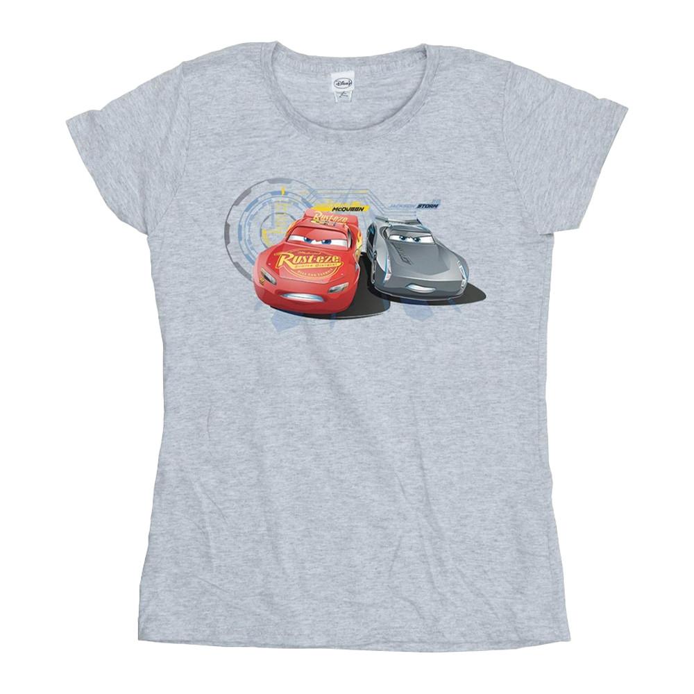 Image of Cars Lightning Vs Storm Tshirt Damen Grau L