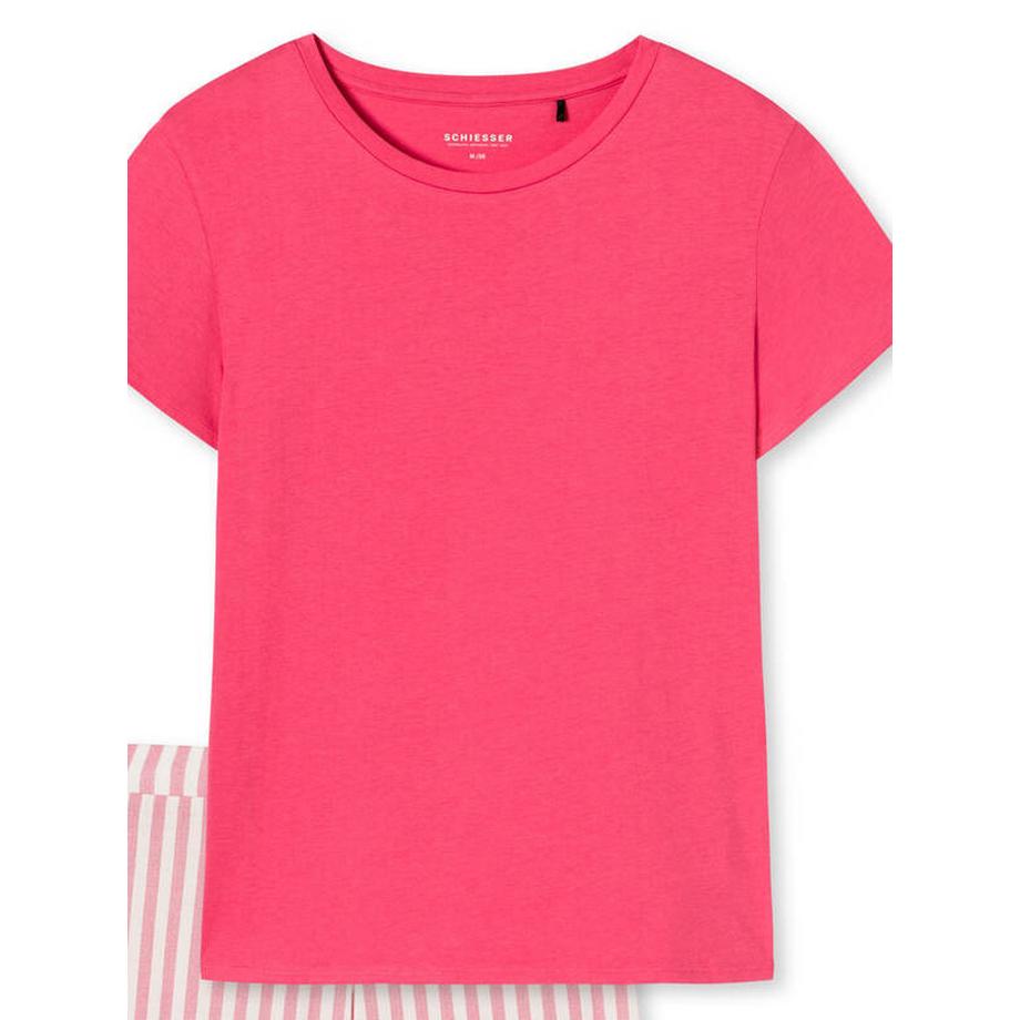 Schiesser Modal Kurzarm Pyjama Set  