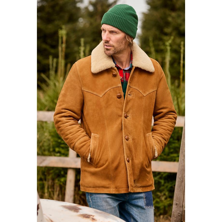 Sensationeller Shearling-Mantel