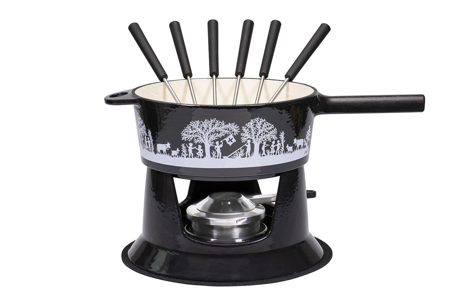 Kadastar  Kadastar 100531 Fondue Set 2,2 l Schwarz, Weiß 6 Person(en) 