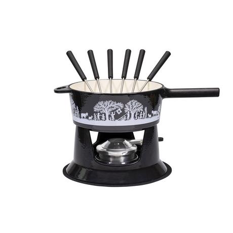 Kadastar  Kadastar 100531 Fondue Set 2,2 l Schwarz, Weiß 6 Person(en) 