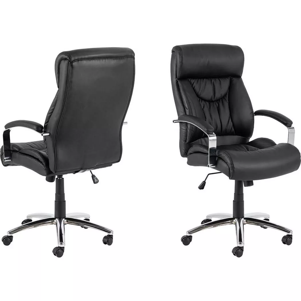 mutoni – Bürostuhl Beauregard drehbar, One Size, Schwarz