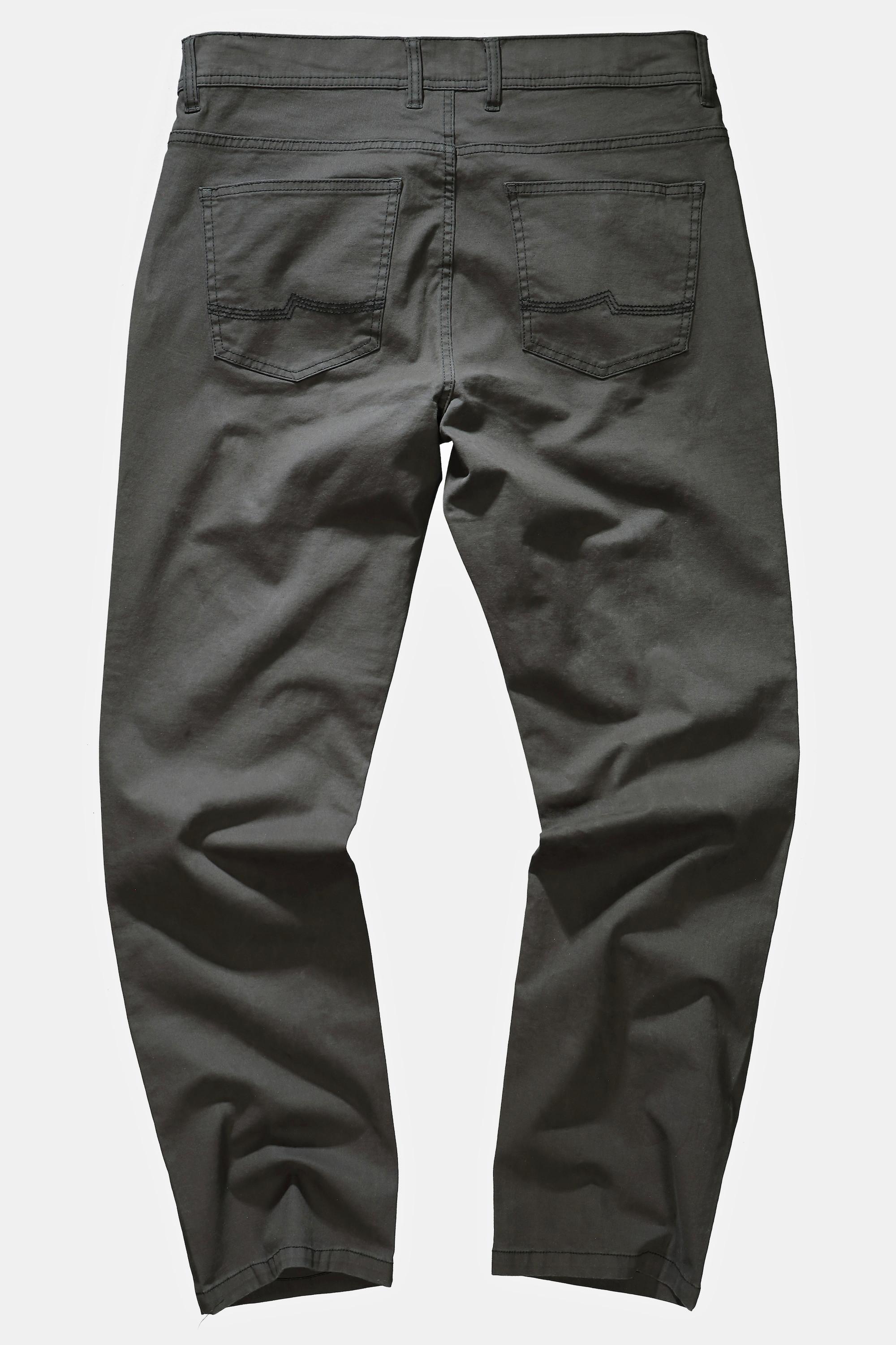 JP1880  Pantaloni di twill con taglio speciale per l'addome, cinque tasche e vestibilità normale 