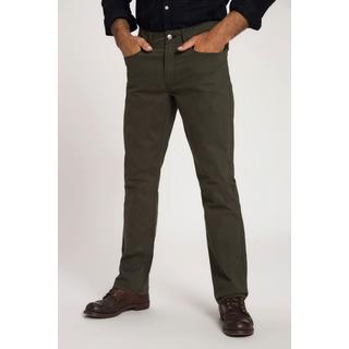 JP1880  Pantaloni di twill con taglio speciale per l'addome, cinque tasche e vestibilità normale 