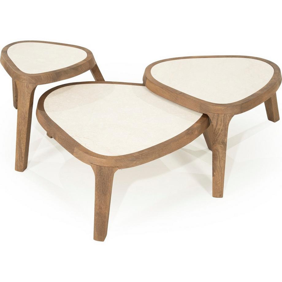 mutoni Table basse Fred Marbre 64x75  