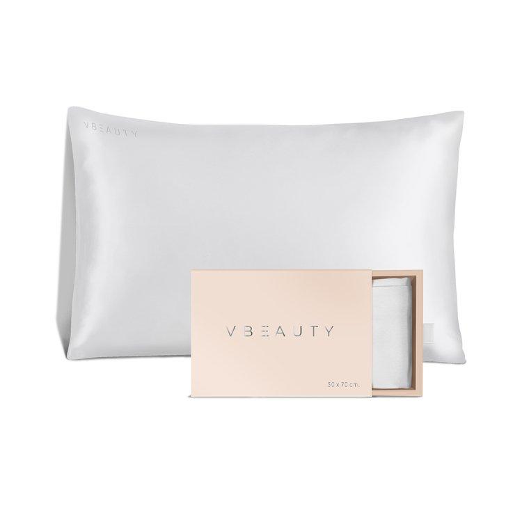 Image of Beauty Seidenkissenbezug Creme Beauty Seidenkissenbezug Creme