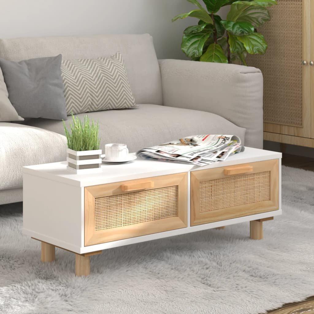 VidaXL Table basse bois de pin  